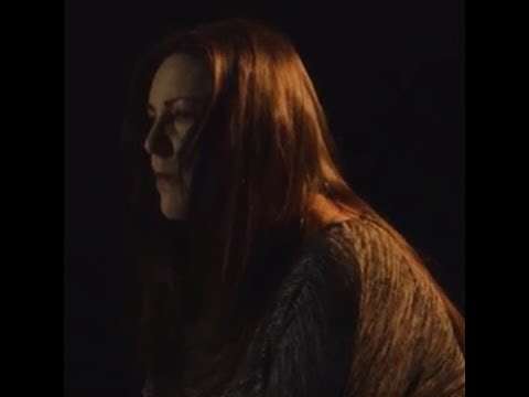 A screen shot of a video of a person suffering from akathisia